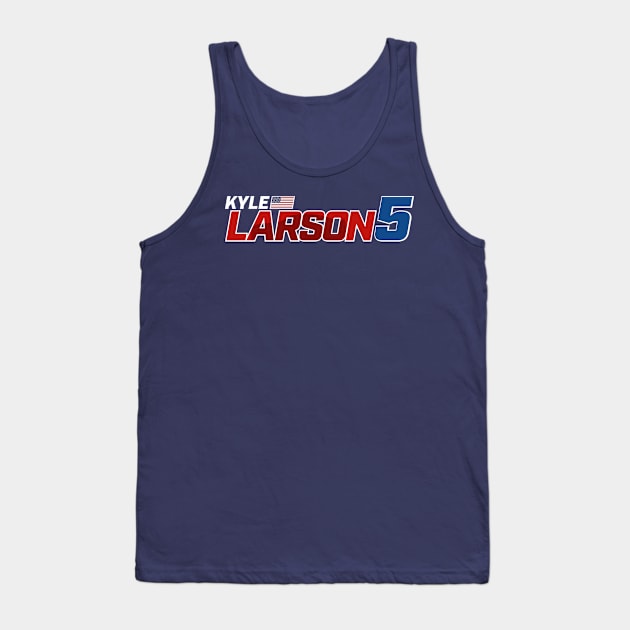 Kyle Larson '23 Tank Top by SteamboatJoe